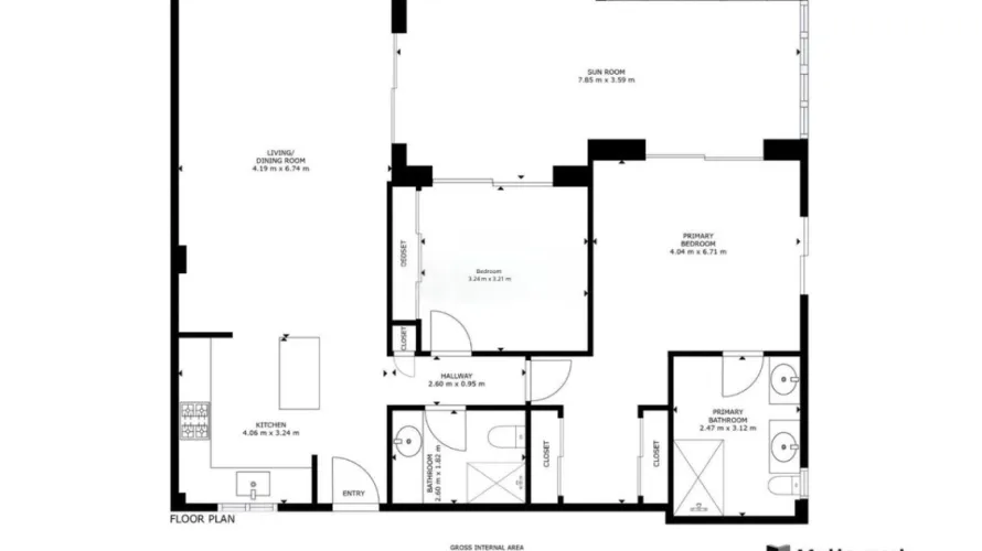 Apartamento de 2 dormitorios en Mijas Costa, Spain No. 733