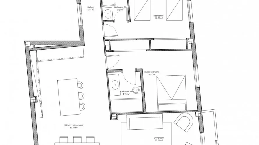 Ático de 2 dormitorios en Cortes (San Pedro De Alcantara), Spain No. 407 № 21