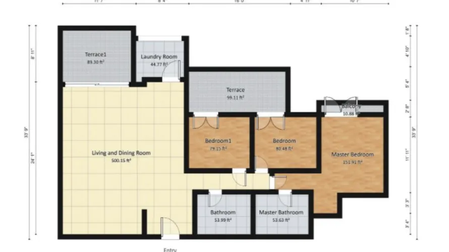 Apartamento de 3 dormitorios en Benahavís, Spain No. 690 № 16