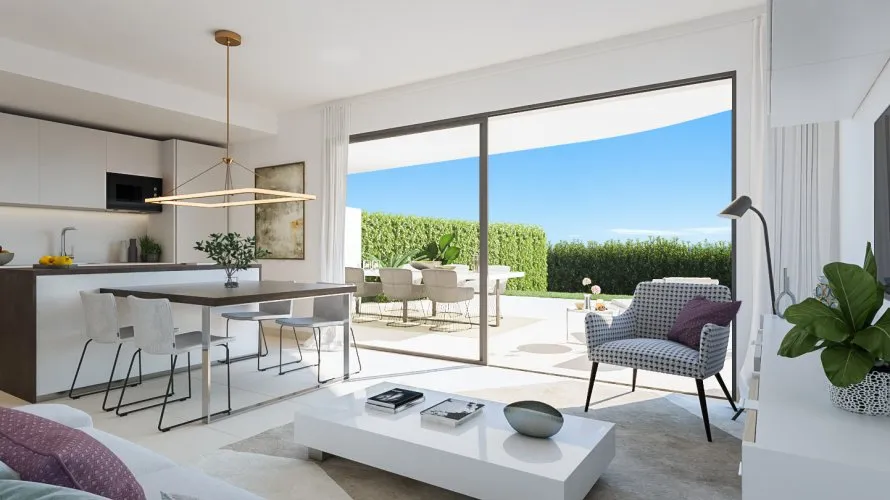 Apartamento de 3 dormitorios en La Cala De Mijas, Spain No. 327 № 2