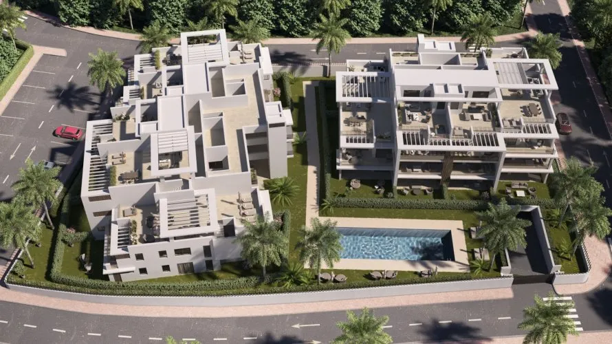 Apartamento de 2 dormitorios en Estepona, Spain No. 398 № 2