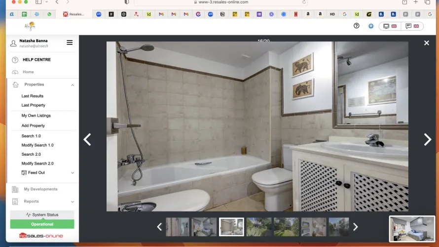 Apartamento de 2 dormitorios en Casares, Spain No. 494 № 14