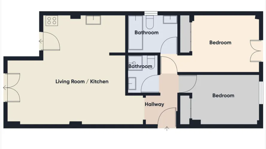 Apartamento de 2 dormitorios en Estepona, Spain No. 440 № 10