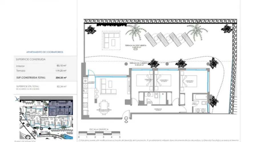 Apartamento de 3 dormitorios en Torremolinos, Spain No. 689 № 19