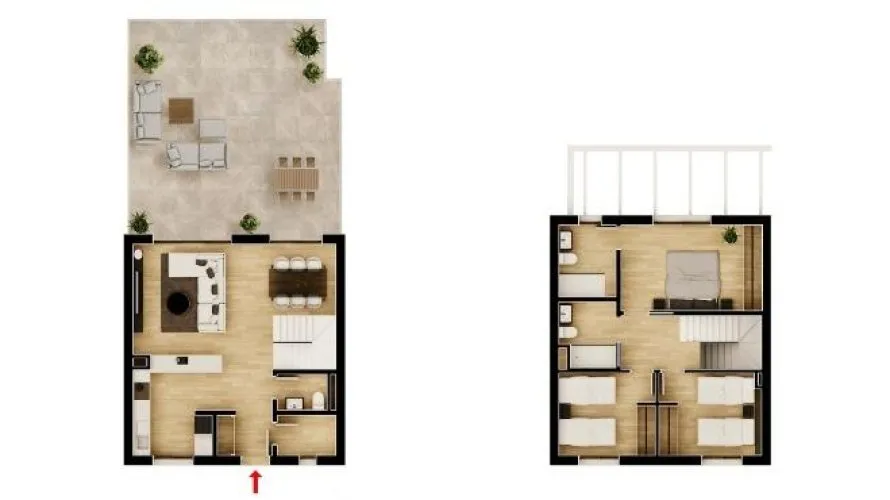 Apartamento de 2 dormitorios en Monforte del Cid, Spain No. 1546 № 1