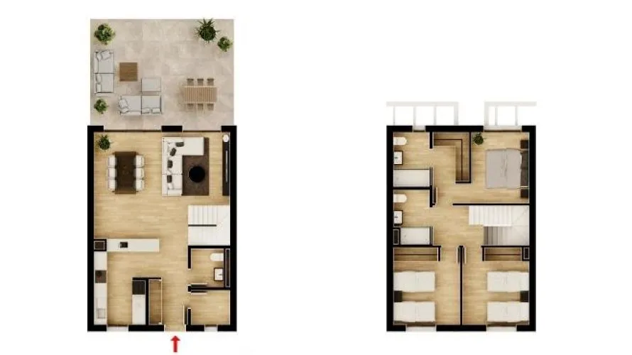 Apartamento de 2 dormitorios en Monforte del Cid, Spain No. 1546