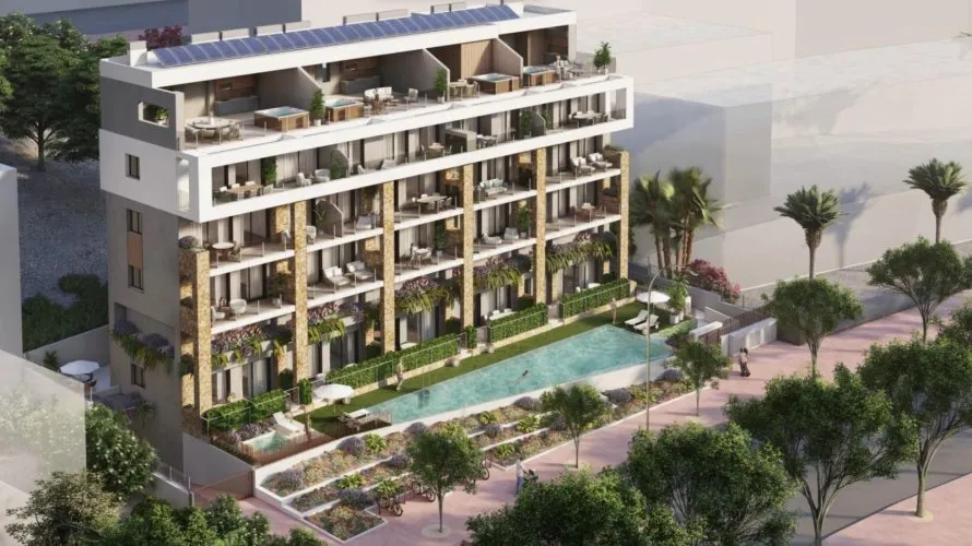 Apartamento de 1 dormitorio en Villajoyosa, Spain No. 1525 № 3