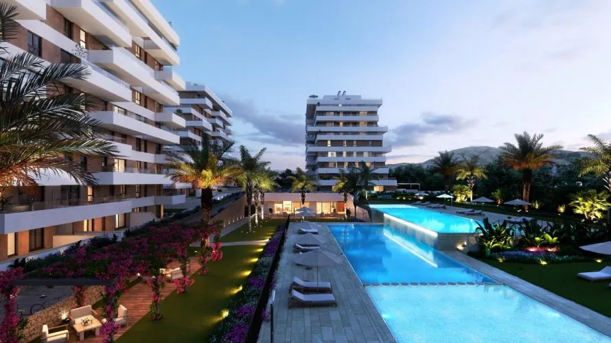 Apartamento de 2 dormitorios en Villajoyosa, España No. 1328 № 2