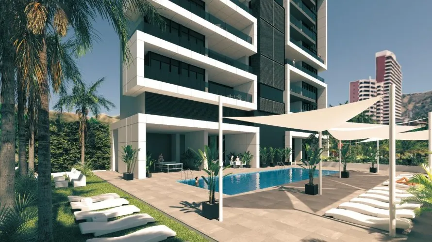 Apartamento de 2 dormitorios en Benidorm, España No. 1324 № 1