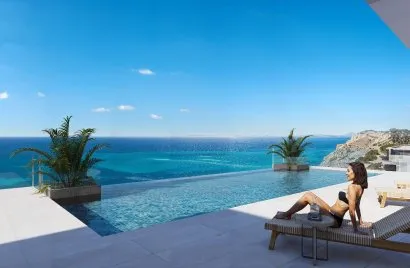 Apartamento de 2 dormitorios en Villajoyosa, España No. 1120