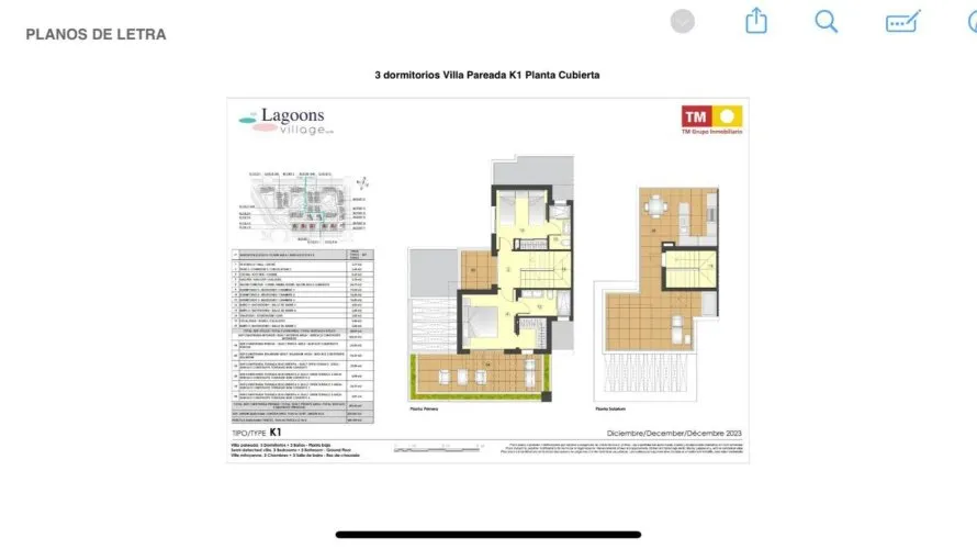 Apartamento de 2 dormitorios en Torrevieja, España No. 1305 № 1