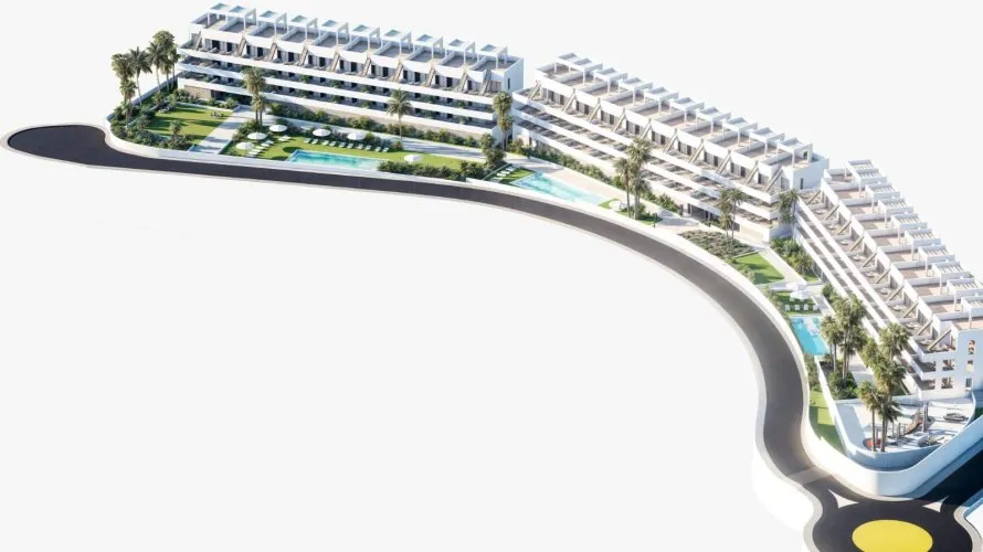 Apartamento de 2 dormitorios en Finestrat, España No. 1084