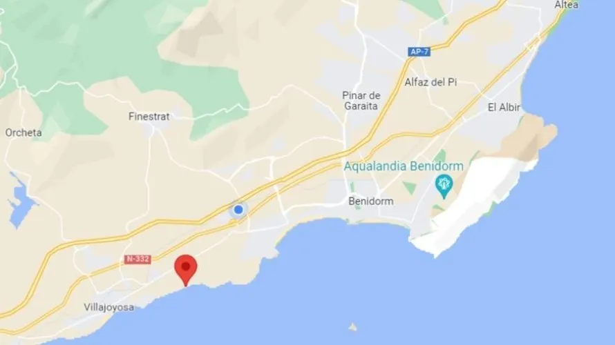 Apartamento de 1 dormitorio en Villajoyosa, España No. 1266