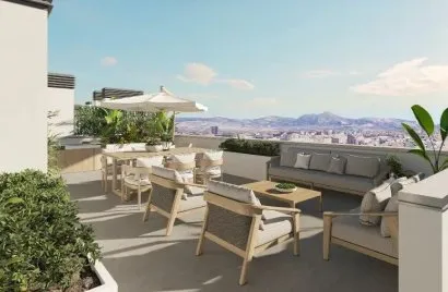 Apartamento de 3 dormitorios en Alicante, España No. 1384