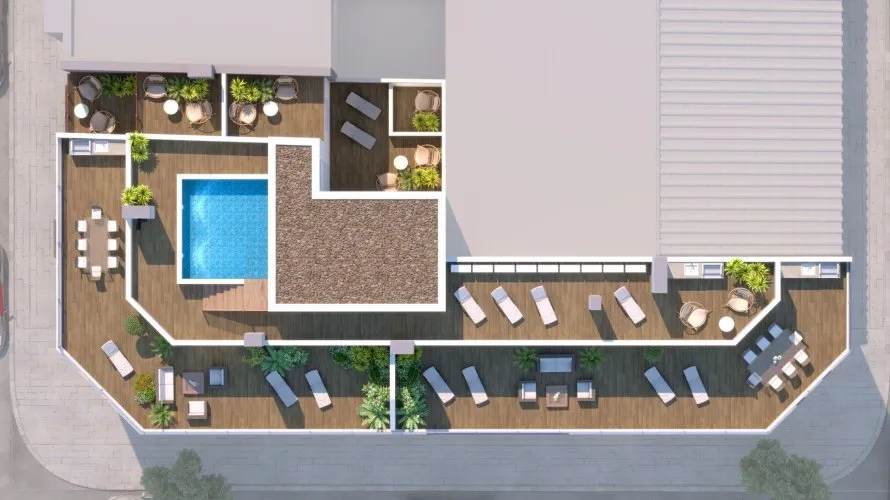 Apartamento de 1 dormitorio en Alicante, España No. 1369 № 9