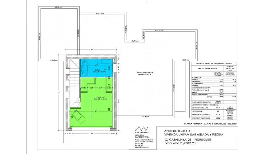 Apartamento de 3 dormitorios en Pedreguer, España No. 1192 № 13