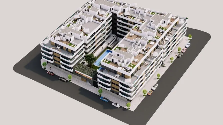 Apartamento de 2 dormitorios en Santa Pola, España No. 1508 № 5