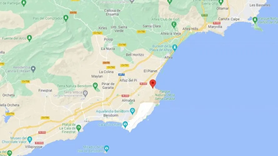 Ático de 3 dormitorios en L'Alfàs del Pi, España No. 1214
