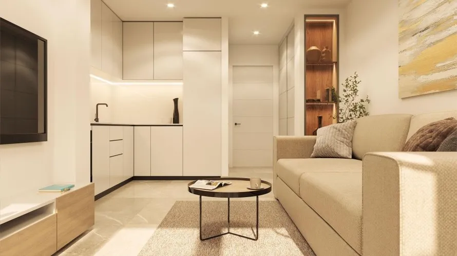Apartamento de 2 dormitorios en Torrevieja, España No. 1426