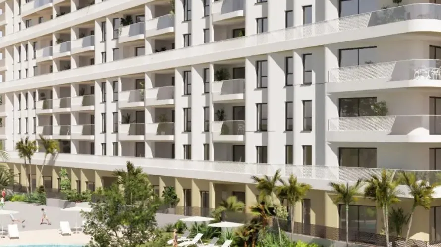 Apartamento de 2 dormitorios en Villajoyosa, España No. 1097