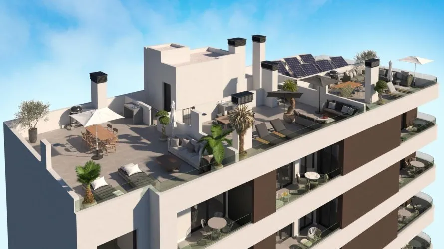 Apartamento de 2 dormitorios en Santa Pola, España No. 1466 № 7