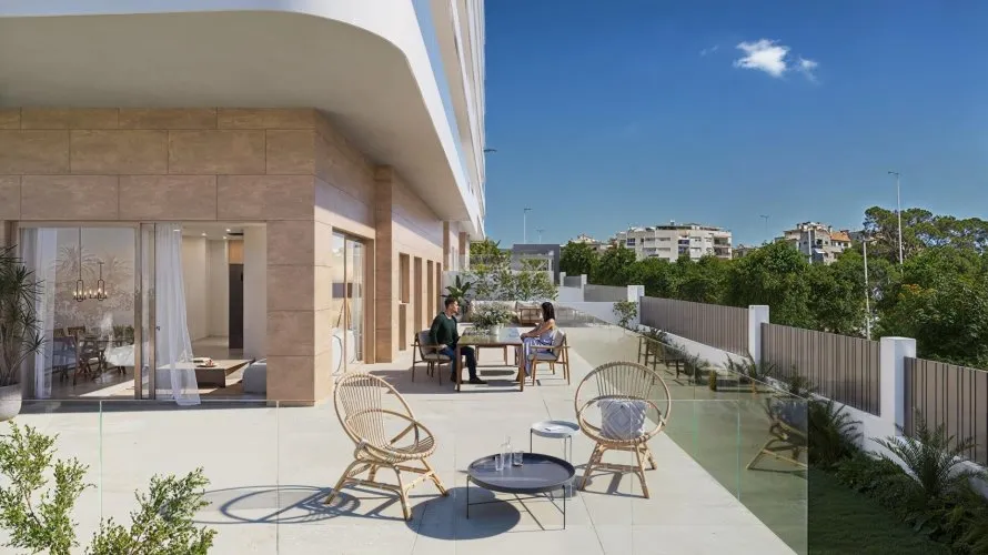 Apartamento de 2 dormitorios en Villajoyosa, España No. 1120