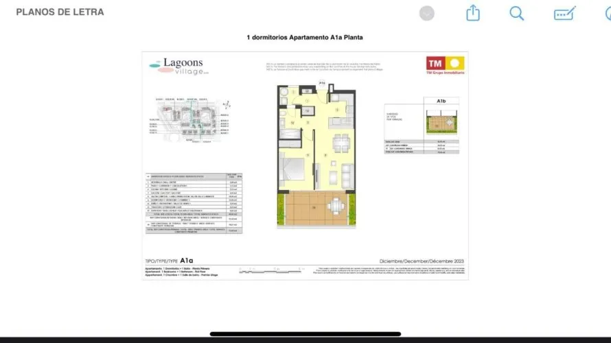 Apartamento de 2 dormitorios en Torrevieja, España No. 1305 № 5
