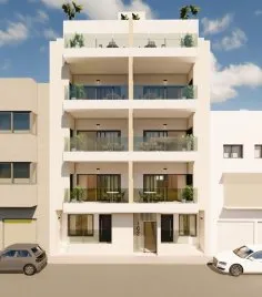 Apartamento de 2 dormitorios en Guardamar del Segura, España No. 1390