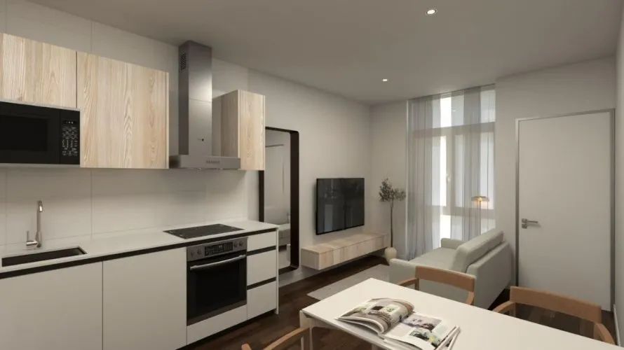 Apartamento de 1 dormitorio en Madrid, España No. 1846 № 9