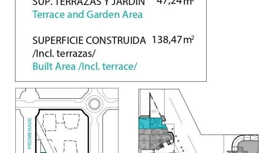 Ático de 3 dormitorios en Villajoyosa, España No. 1836 № 10
