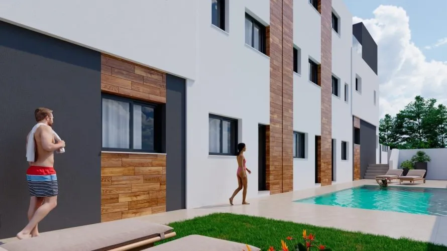 Apartamento de 3 dormitorios en Nueva Torrevieja, España No. 2027 № 2
