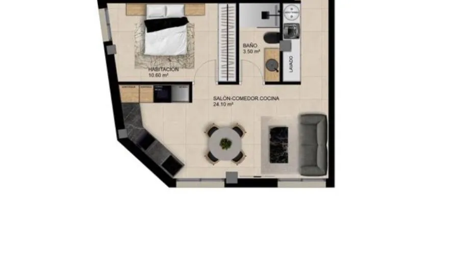 Apartamento de 2 dormitorios en Elche, España No. 2104 № 8