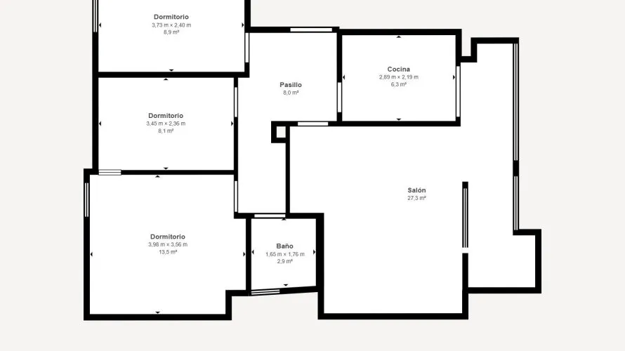Apartamento de 1 dormitorio en Alicante, España No. 2489 № 22