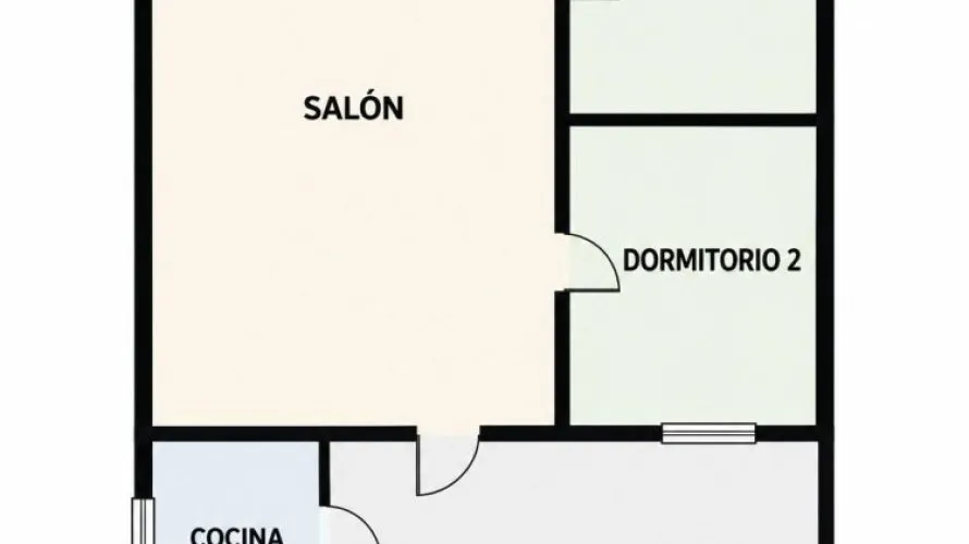 Apartamento de 2 dormitorios en Alicante, España No. 2767