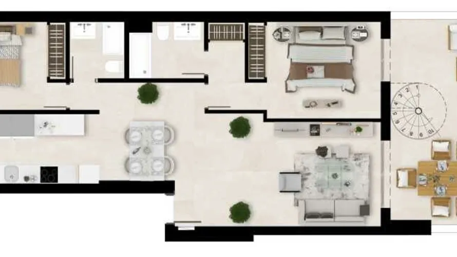 Apartment de 2 chambres à Estepona, Spain No. 391 № 2