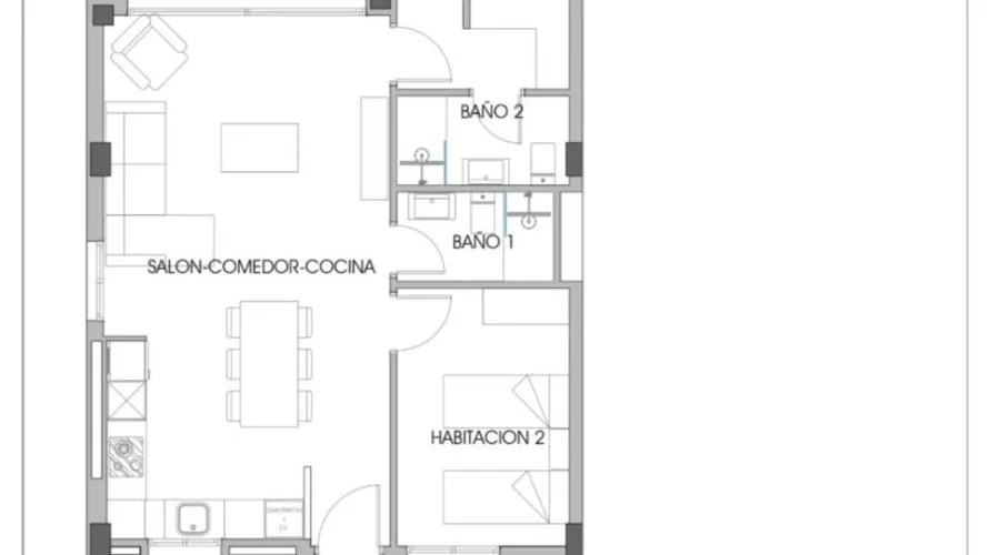 Apartment de 2 chambres à Finestrat, Espagne No. 1432 № 3