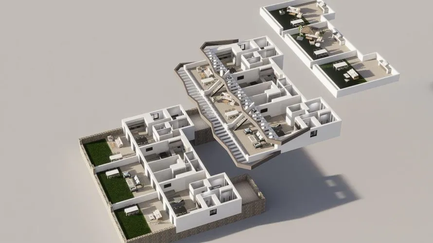 Penthouse de 2 chambres à Finestrat, Espagne No. 1077
