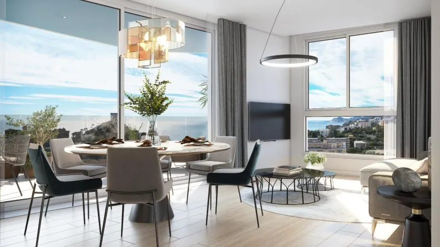 Apartment de 2 chambres à Villajoyosa, Espagne No. 1076
