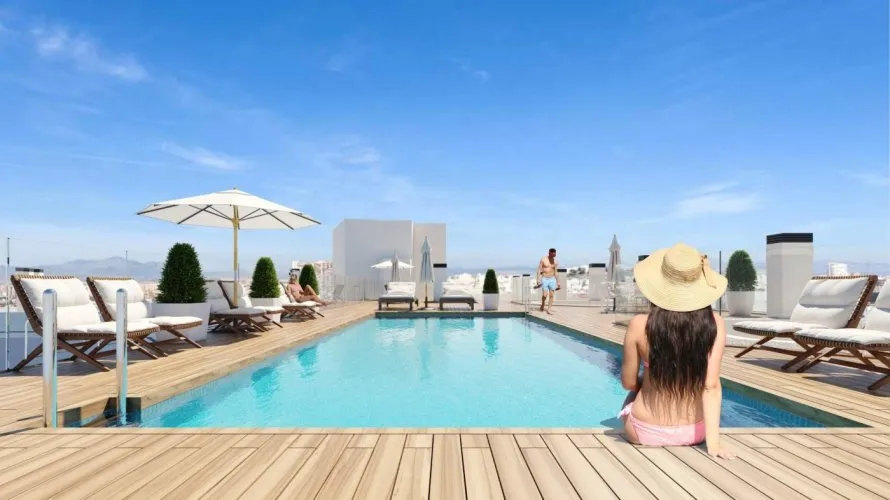 Penthouse de 2 chambres à La Florida, Espagne No. 1243 № 12