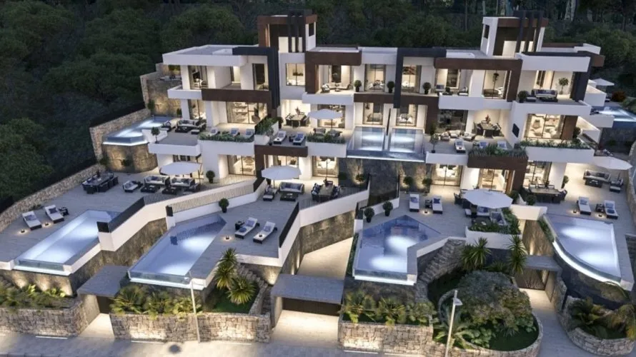 Penthouse de 4 chambres à Benidorm, Espagne No. 1167 № 1