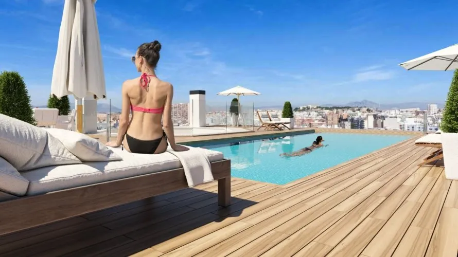 Penthouse de 1 chambre à La Florida, Espagne No. 1242 № 6