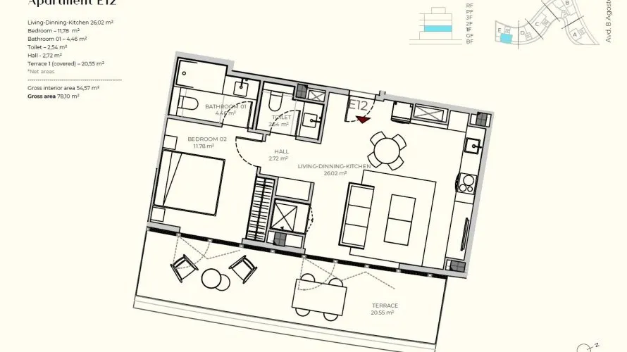 Apartment de 1 chambre à Talamanca, Espagne No. 1853 № 13