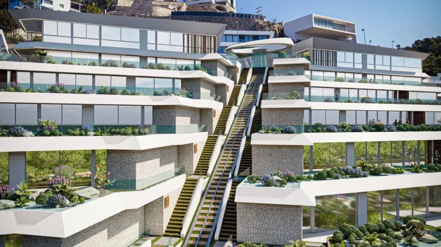 Penthouse de 4 chambres à Maryvilla, Espagne No. 2155