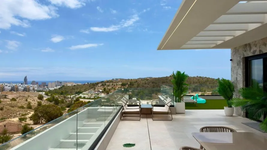 Penthouse de 2 chambres à Finestrat, Espagne No. 2050 № 1