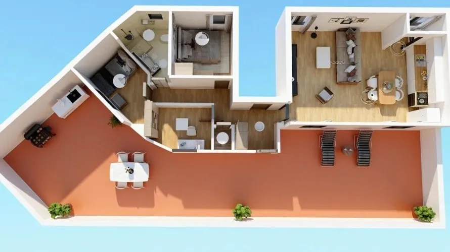 Penthouse de 1 chambre à Manises, Espagne No. 2062 № 21