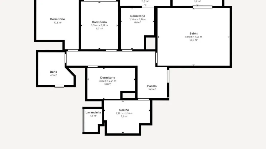 Apartment de 4 chambres à Torrevieja, Espagne No. 2042