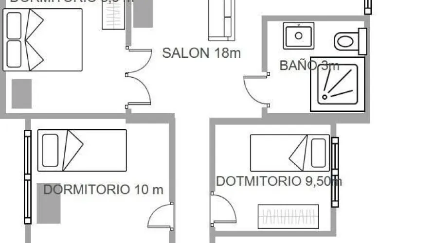 Квартира с 3 спальнями в Сан-Педро-дель-Пинатар, Испания №1482 № 7