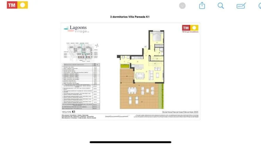 Квартира с 2 спальнями в Торревьеха, Испания №1305 № 7