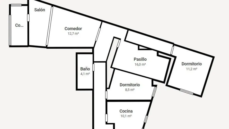 Квартира с 2 спальнями в Аликанте, Испания №2152 № 1