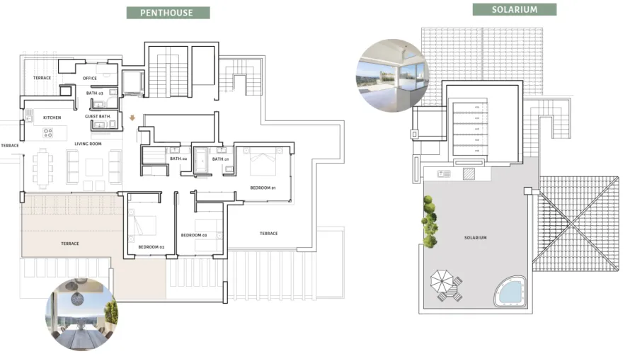 3 bedrooms penthouse for sale , Benahavis, Spain No. 297 № 7